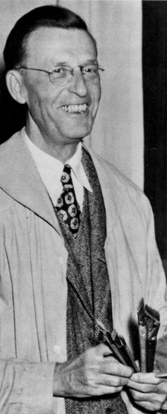 Photo of CK Chatterton taken in 1947